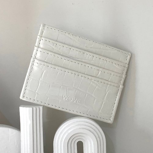 wove-official WOVE Card Holder - White