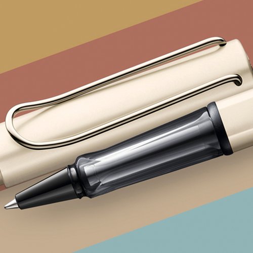 LAMY TAIWAN 官方旗艦館 【雷雕免費刻字】LAMY 鋼珠筆 / Lx 奢華系列 - 珍珠白