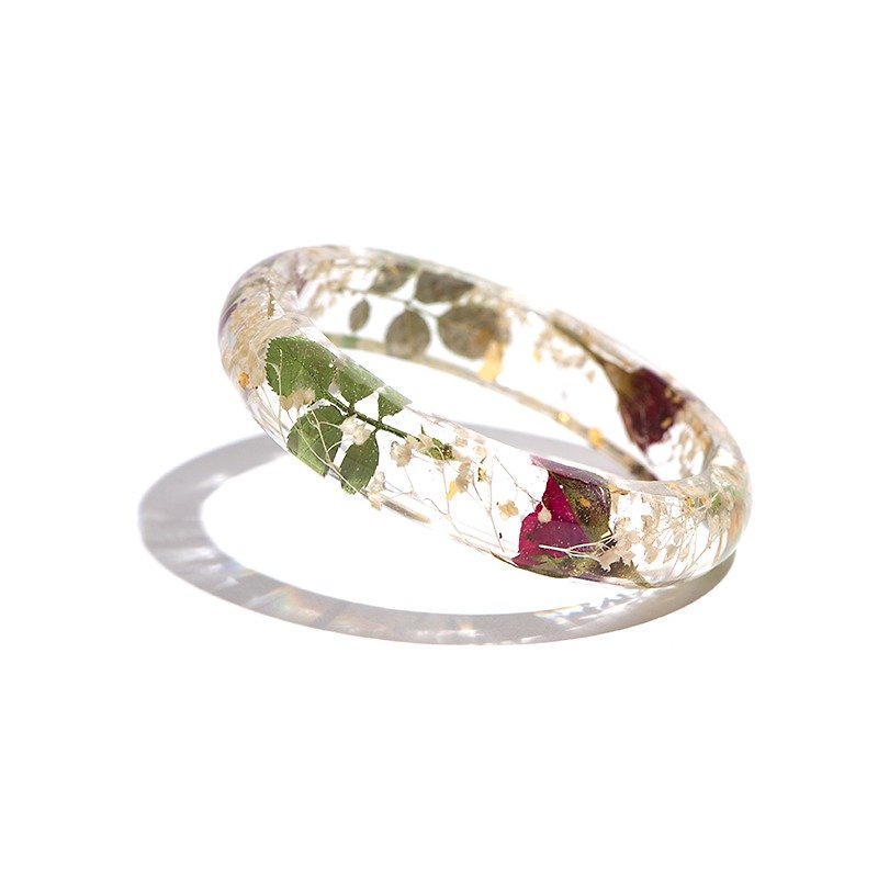 Constellation series [Scorpio] - Cloris Gift eternal flower bracelet - Bracelets - Plants & Flowers Red