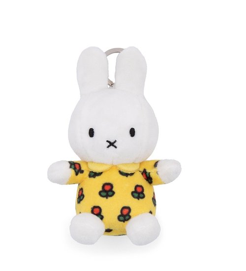 オランダ ボントンおもちゃ ミッフィー キーホルダー チューリップ 洋服 10cm - ショップ juzi-tree x Miffy 人形・フィギュア  - Pinkoi