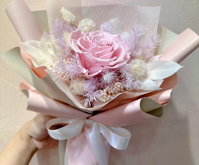 Immortal bouquet, dry bouquet, no withered flower bouquet, diffused fragrance  flower, graduation season free lettering, born as summer flower - Shop  goodtimes-zakka Dried Flowers & Bouquets - Pinkoi