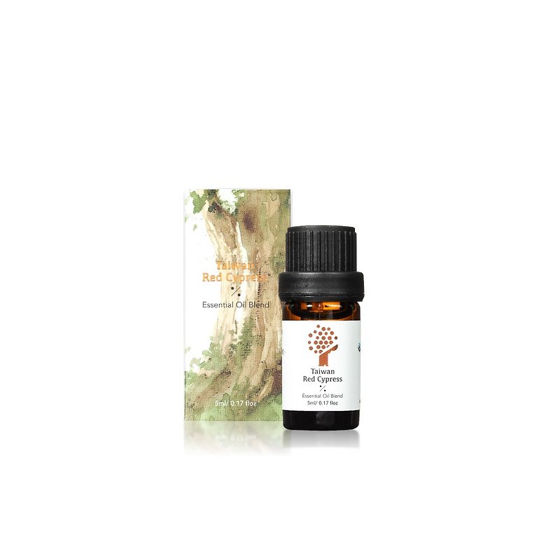 Decoded red cypress compound pure essential oil 5ml relieves tension, improves breathing, and boosts body and mind - น้ำหอม - พืช/ดอกไม้ 