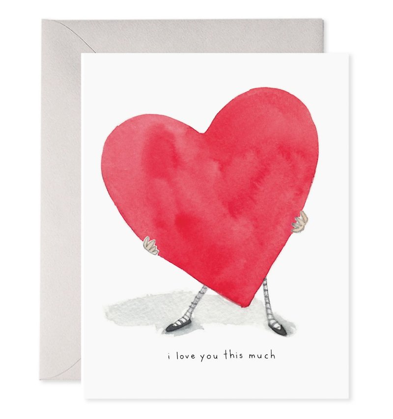 Oversized love card - การ์ด/โปสการ์ด - กระดาษ 