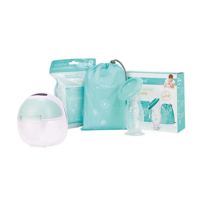 MOOIMOM Elegant Breastfeeding Combo - Premium Edition - Other - Silicone White