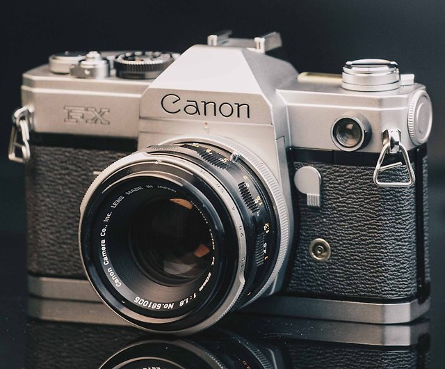 Canon FX + FL 50mm f1.8＃135フィルムカメラ - ショップ Rick photo ...