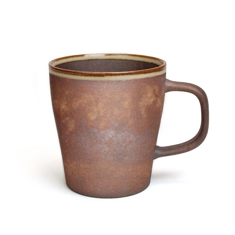 Aurli 奧利│老岩泥任飲杯5燒10oz - 咖啡杯 - 其他材質 咖啡色