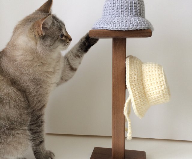 Cat hat, crochet pattern, bucket hat for cat, cute cat hat, cat