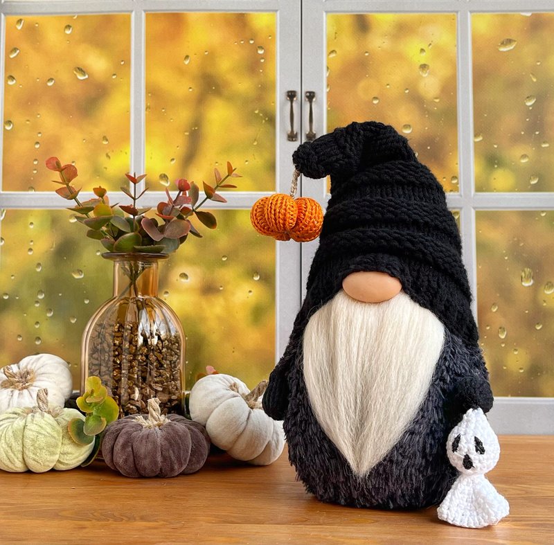 可愛 療癒玩偶, Gift Exchange, Home decor - Stuffed Dolls & Figurines - Wool Black