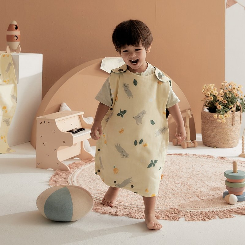 【彌月禮盒】怦然心動禮盒組-mama juice-mojito - 彌月禮盒 - 棉．麻 黃色