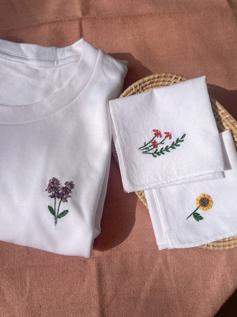 Floral Embroidery workshop - 編織/羊毛氈/縫紉 - 棉．麻 