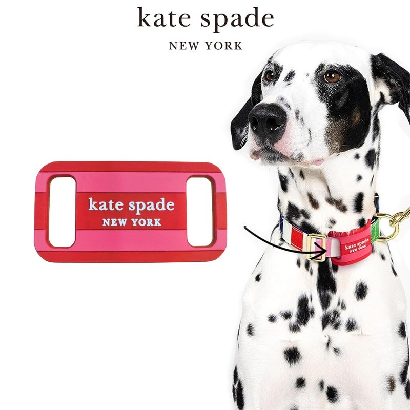 kate spade Hollyhock AirTag Case - อื่นๆ - พลาสติก ขาว