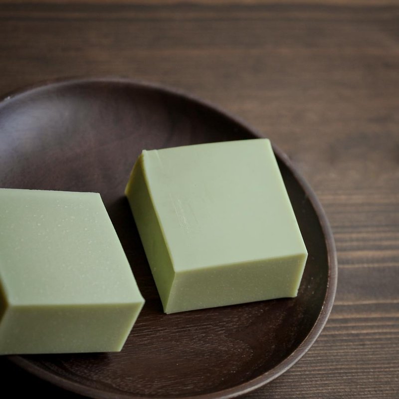 綠茶乳油木果皂 手工冷製皂 - 肥皂/手工皂 - 其他材質 綠色