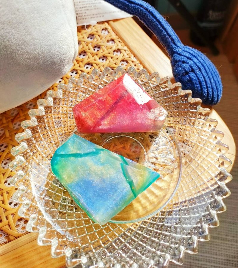 神聖拉長石 -寶石皂創作課 Labradorite soap ((雙人優惠/實體)) - 蠟燭/香氛/調香 - 其他材質 