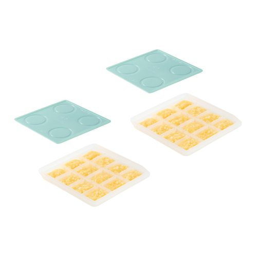 2angels質感矽膠嬰幼餐具 2angels 矽膠副食品製冰盒 15ml 兩入