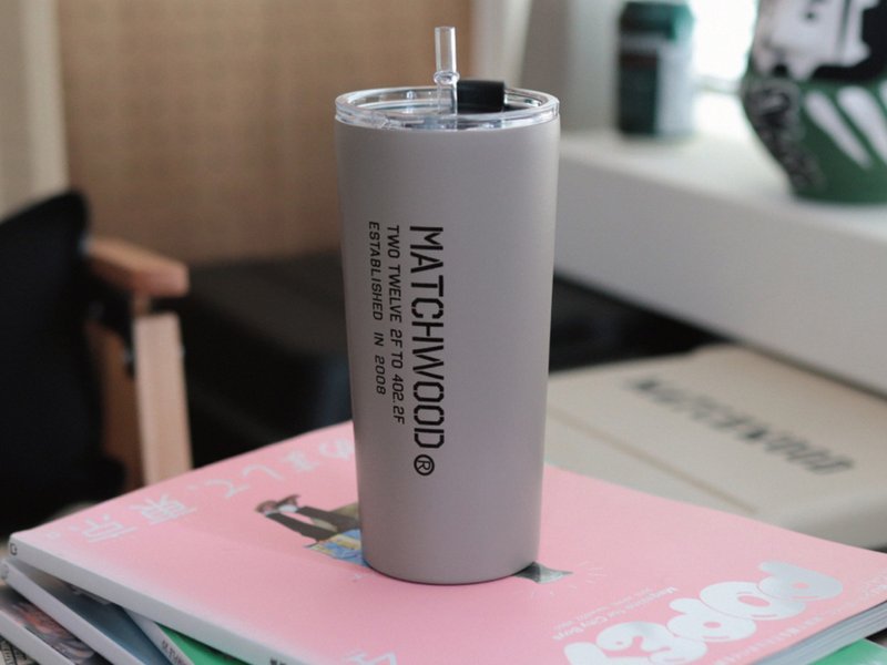 Military tumbler 冰熱兩用隨行杯 附吸管 3色可選 - 水瓶/水壺 - 不鏽鋼 灰色