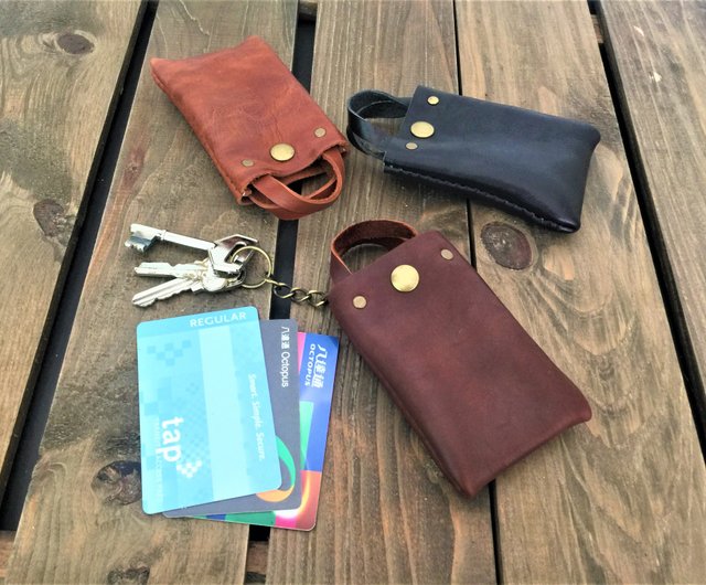 Mini Key Holder, Minimalist Keychain Case Wallet, Key Storage Case, Key  Protector,Leather Mini Key Holder, Minimalist Keychain Case Wallet, Key  Storage Case, Key Protector