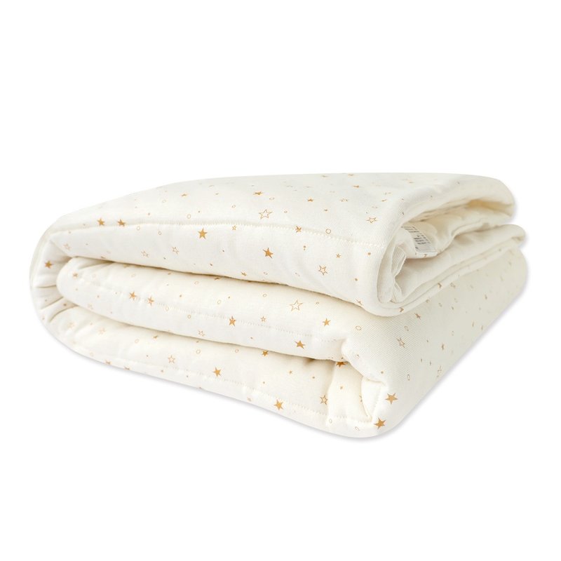 [SISSO organic cotton] Little Lucky Star organic soft cotton four-season quilt - Bedding - Cotton & Hemp White