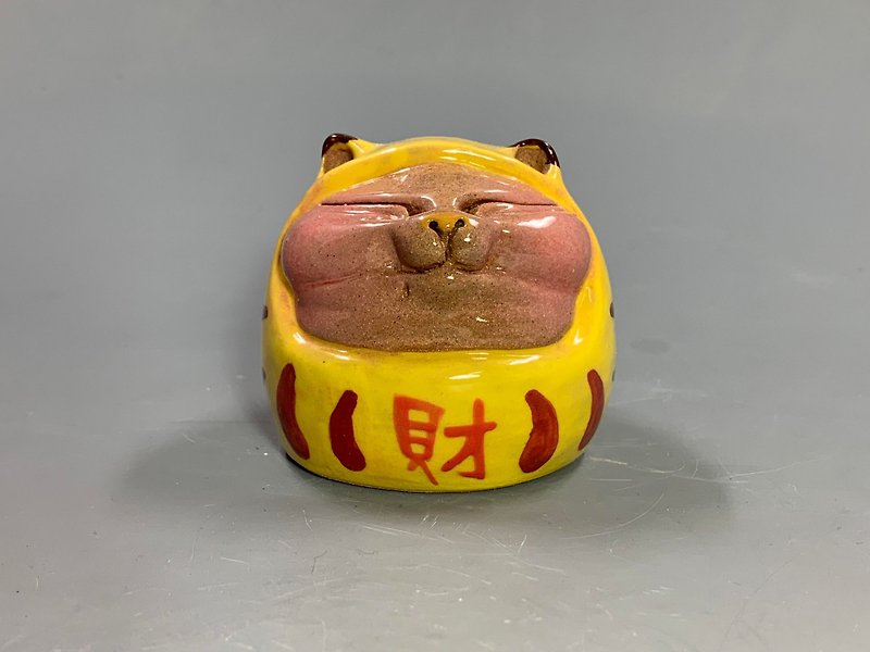 fortune tiger - Items for Display - Pottery 