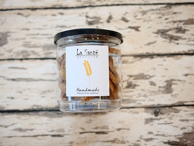 La Santé French Handmade Jam - Walnut Oat Handmade Cookies - ซีเรียล - อาหารสด สีนำ้ตาล