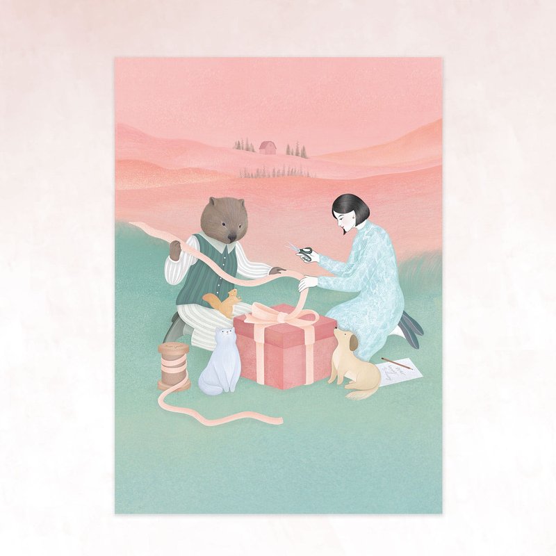 夢紀 ⁄  11月 / 畫卡 - 卡片/明信片 - 紙 多色