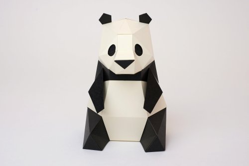 菩品PROP 【bog craft 】KAKUKAKU 動物造型立體摺紙 - 熊貓
