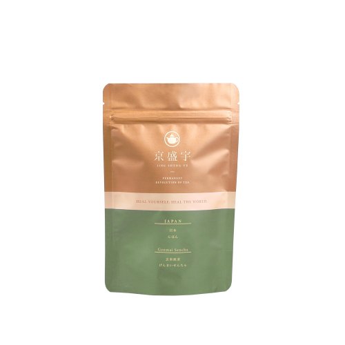 京盛宇 京盛宇【茶包】光之茶-日本玄米煎茶-原葉袋茶12入