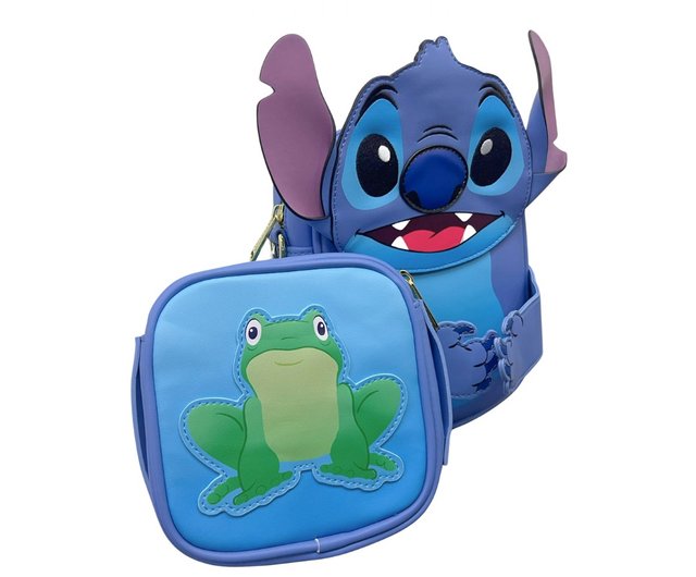 ラウンジフライ　ディズニー ラウンジフライ ディズニー キャンプ ステッチ クロスボディ
