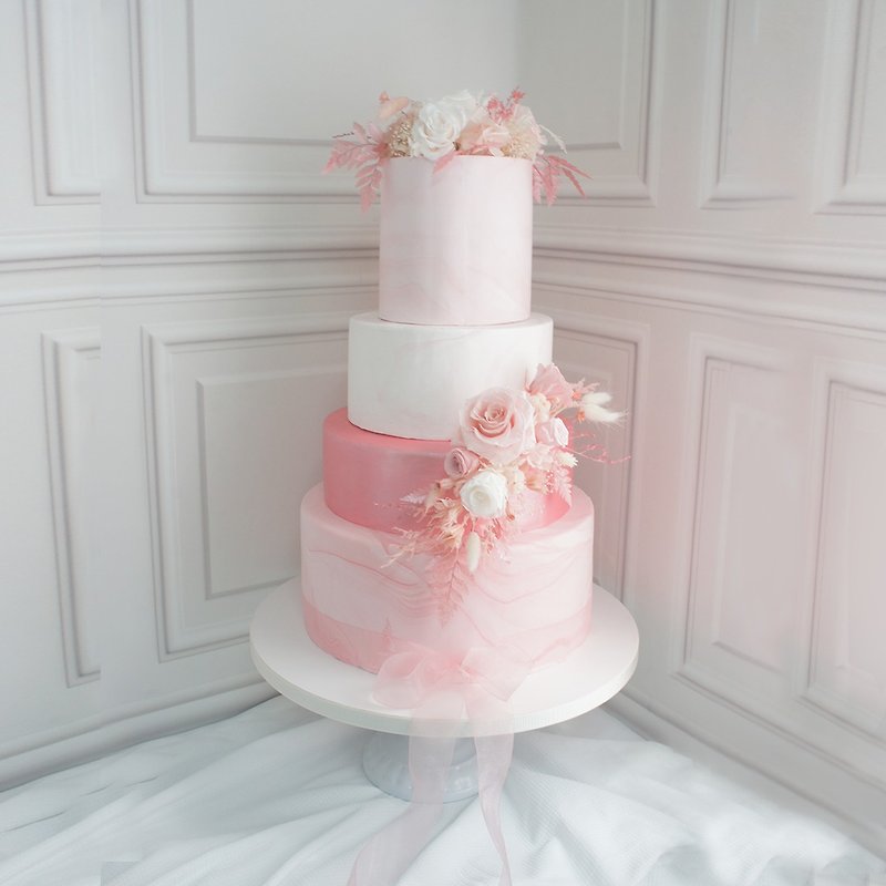 Fresh Ingredients Cake & Desserts - Eternal Love-Wedding Cake. Wedding. Proposal. Birthday Banquet. Anniversary