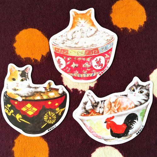 1s Goldfish (THOU.s.HAND) 三碗貓 手帳 小貼紙套裝