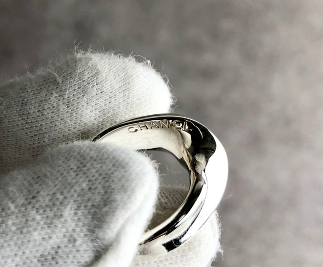 CHANEL　シャネルツイストリング 　シルバー925　11号 CHANEL 11号 シャネル リング・指輪 ロゴ シルバー925 シルバー