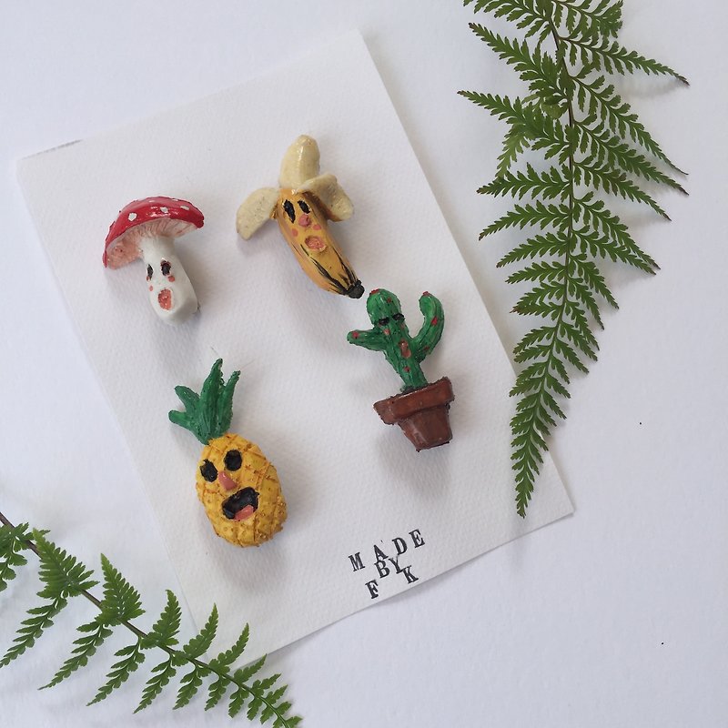 PLANT BROOCH - Brooches - Other Materials Multicolor