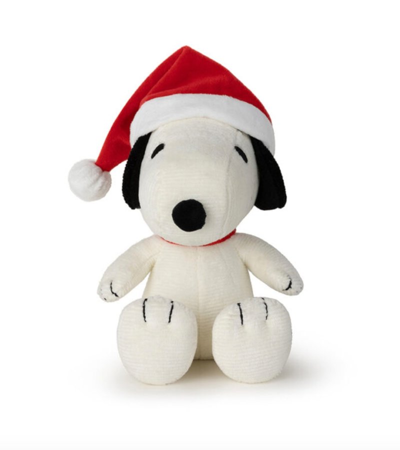 Snoopy Sitting With Scarf - ของเล่นเด็ก - ผ้าฝ้าย/ผ้าลินิน หลากหลายสี