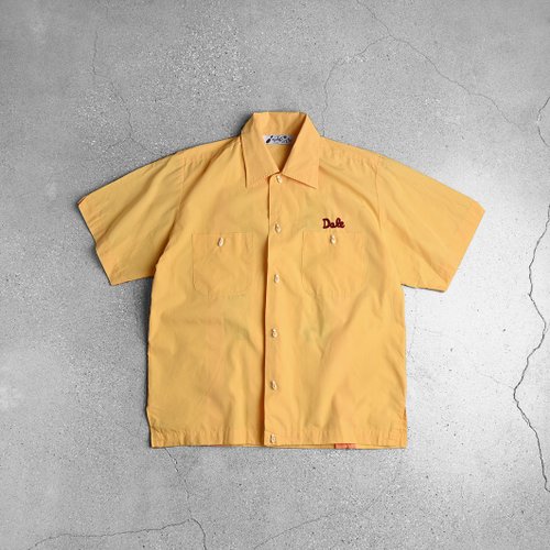 ボウリングシャツ　ボーリングシャツ　ヴィンテージ　ビンテージ 70s キングルイ 70年代キングルイボウリングシャツボウリングシャツ