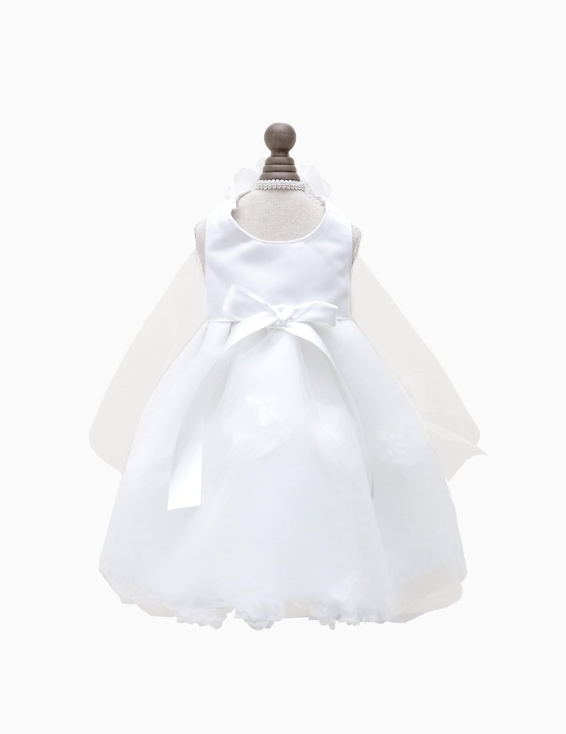 Mobaihuaying wedding dress. Among dress series - Clothing & Accessories - Cotton & Hemp White