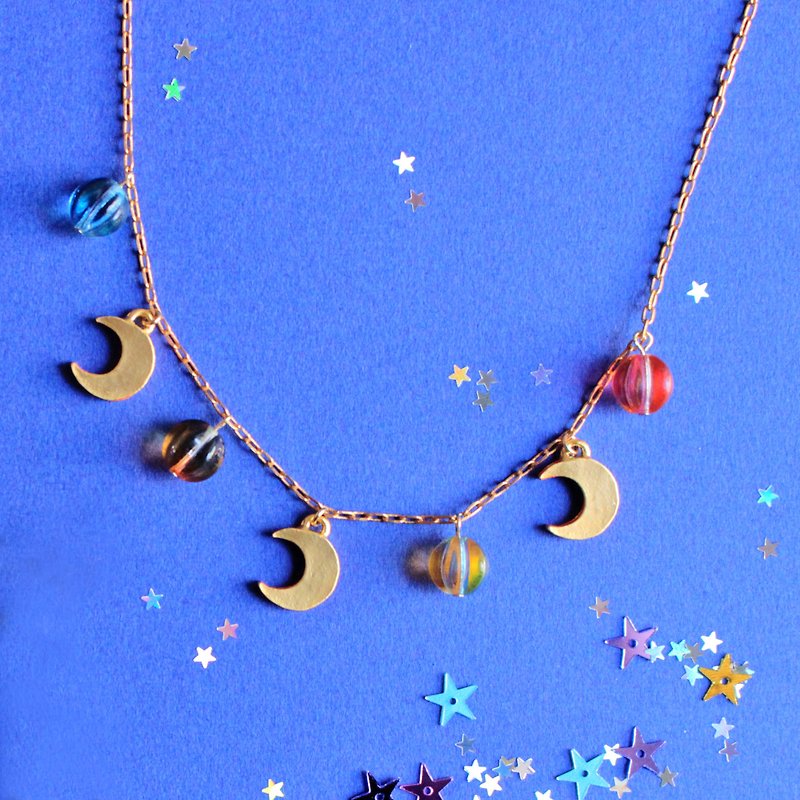 Entertainer Necklace ENTERTAINER / Necklace NE 374 - Necklaces - Other Metals Multicolor