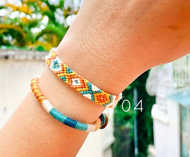Loom bracelet pattern Aztec light ethnic inspired Bead LOOM