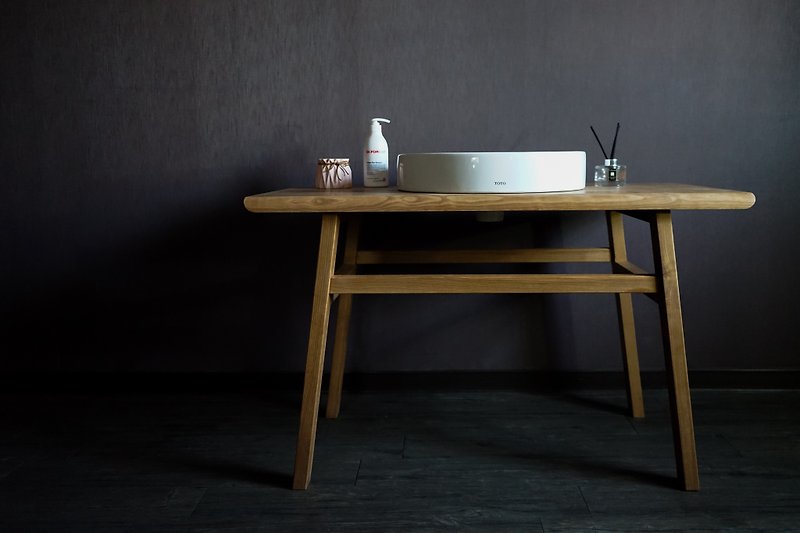 Bathroom countertops | Carbonized solid wood Torill - เฟอร์นิเจอร์อื่น ๆ - ไม้ 