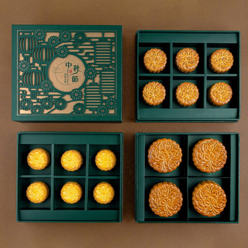 【早鳥福利】2023最新奇華中秋月 蓮蓉月禮盒裝 可訂製 中秋節 - 零食/點心 - 新鮮食材 