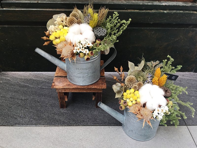 [Good] Flower Pots industrial wind pouring device | dried flowers table flowers | Home decorations | flower opening ceremony customized merchandise - ตกแต่งต้นไม้ - พืช/ดอกไม้ 