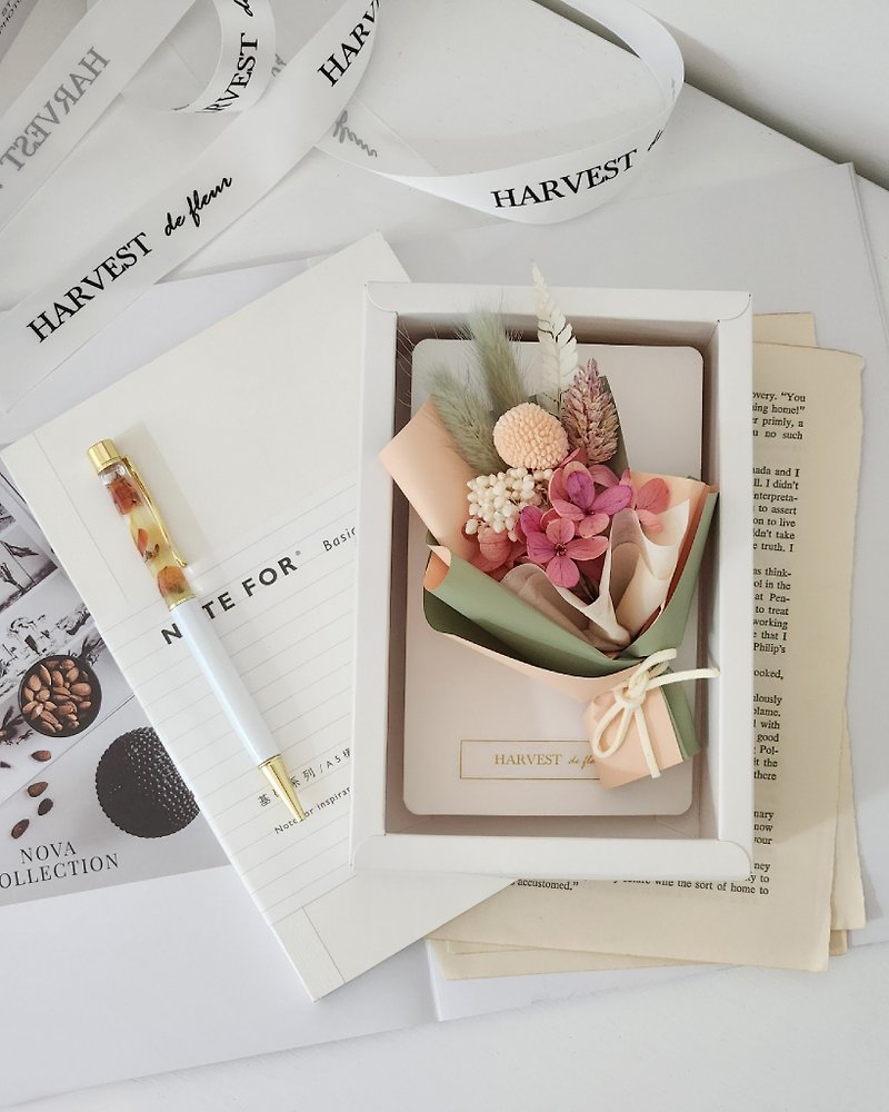 Eternal Flower Bouquet Card (Inside pages can be written) - การ์ด/โปสการ์ด - พืช/ดอกไม้ 