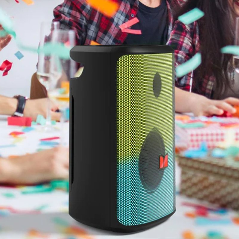 MONSTER - Monster Sparkle Bluetooth Speaker - Speakers - Other Materials Black