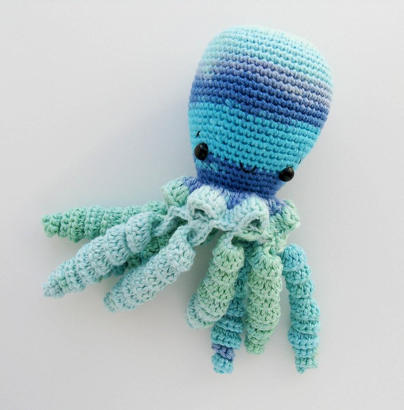 Crochet Pattern Octopus DIY Amigurumi Crochet Pattern, PDF file digital download - คอร์สงานฝีมือ/หนังสือคู่มือ - วัสดุอื่นๆ 