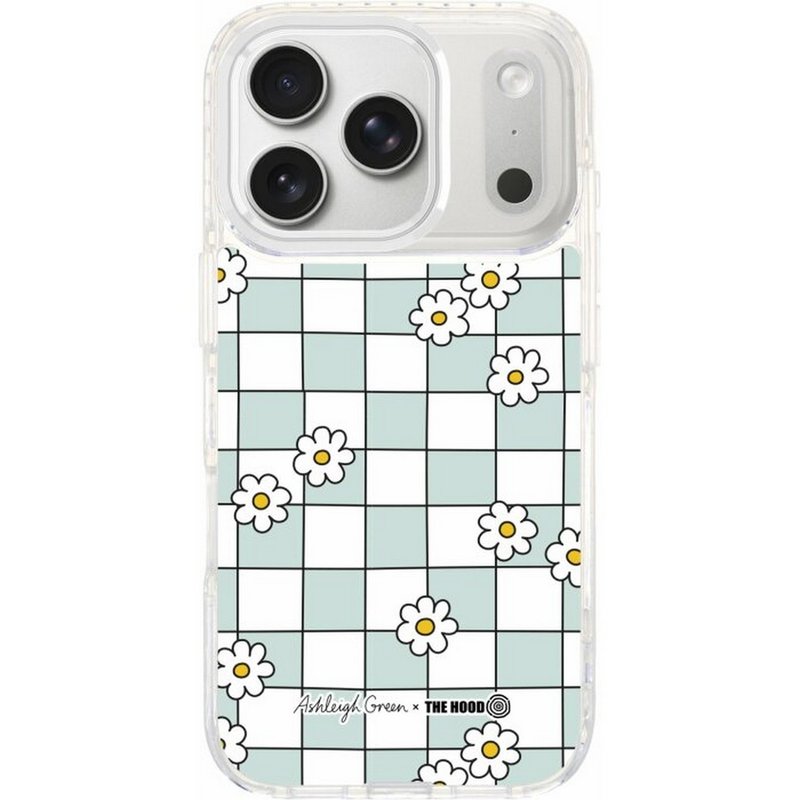 藍色格子圖案 iPhone17 Pro Max / Air 透明/磁吸磁換式手機殻 - 手機殼/手機套 - 塑膠 多色