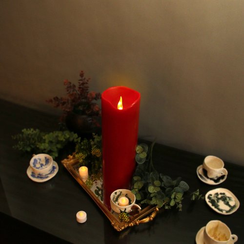 麥法迪風鈴 Dionysus Artcrafts 【無菸電子蠟燭-40cm】環保/生日/浪漫/求婚/告白/結婚/情人節/愛