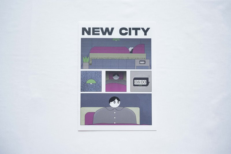 New City | 漫畫 小誌 Zine - 刊物/書籍 - 紙 多色