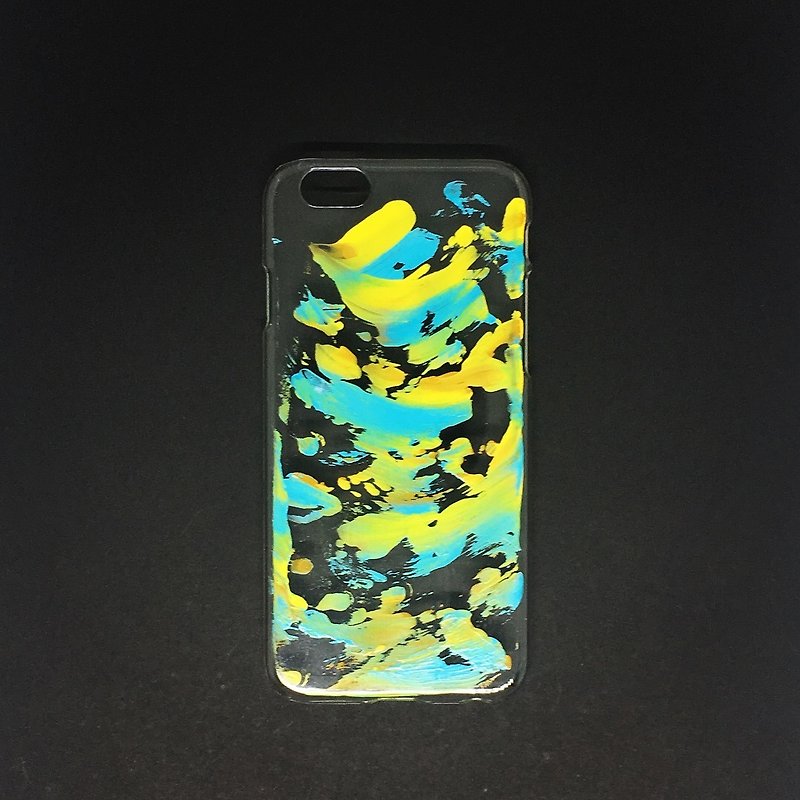 Acrylic Hand Paint Phone Case | iPhone 6/6s |  Play Child - Phone Cases - Acrylic Yellow