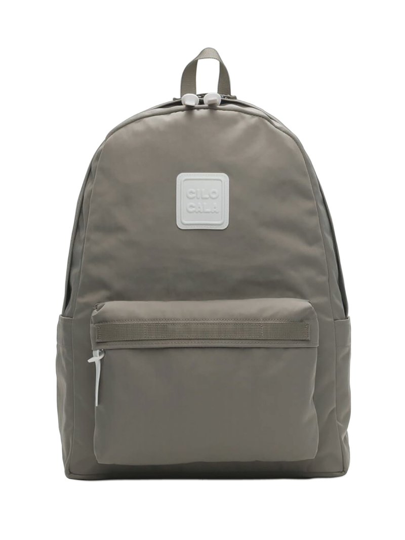 Gray Color Backpack (L size) - กระเป๋าเป้สะพายหลัง - วัสดุอื่นๆ 