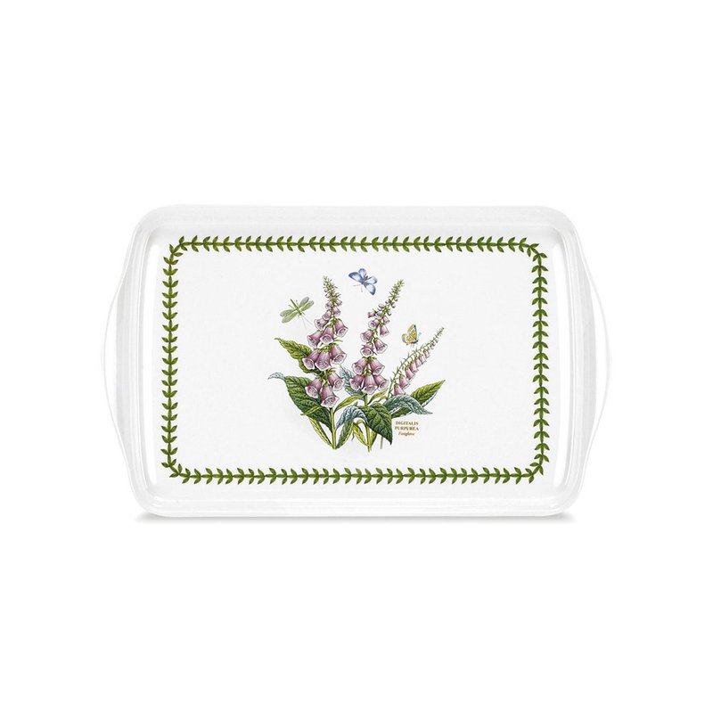 Botanic Garden Classic Botanical Garden Series-39cm Melamine Tray - จานและถาด - เครื่องลายคราม หลากหลายสี