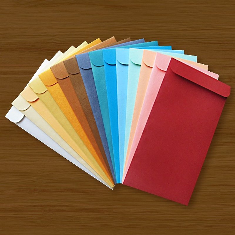 [Blank Straight Style_ 1 ​​Set of 3] Handmade Envelope Red Packet Bag - Red Packet - ถุงอั่งเปา/ตุ้ยเลี้ยง - กระดาษ สีแดง