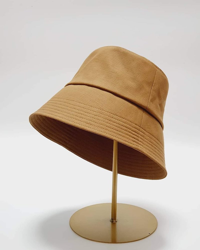 [HiGh MaLi] Long fisherman's hat/Korean style ig style#私装版TYPE#FASHION#Gift#Long hat brim - หมวก - ผ้าฝ้าย/ผ้าลินิน หลากหลายสี